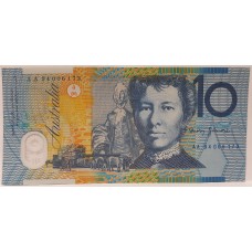 AUSTRALIA 1994 . TEN 10 DOLLAR BANKNOTES . EVANS / FRASER